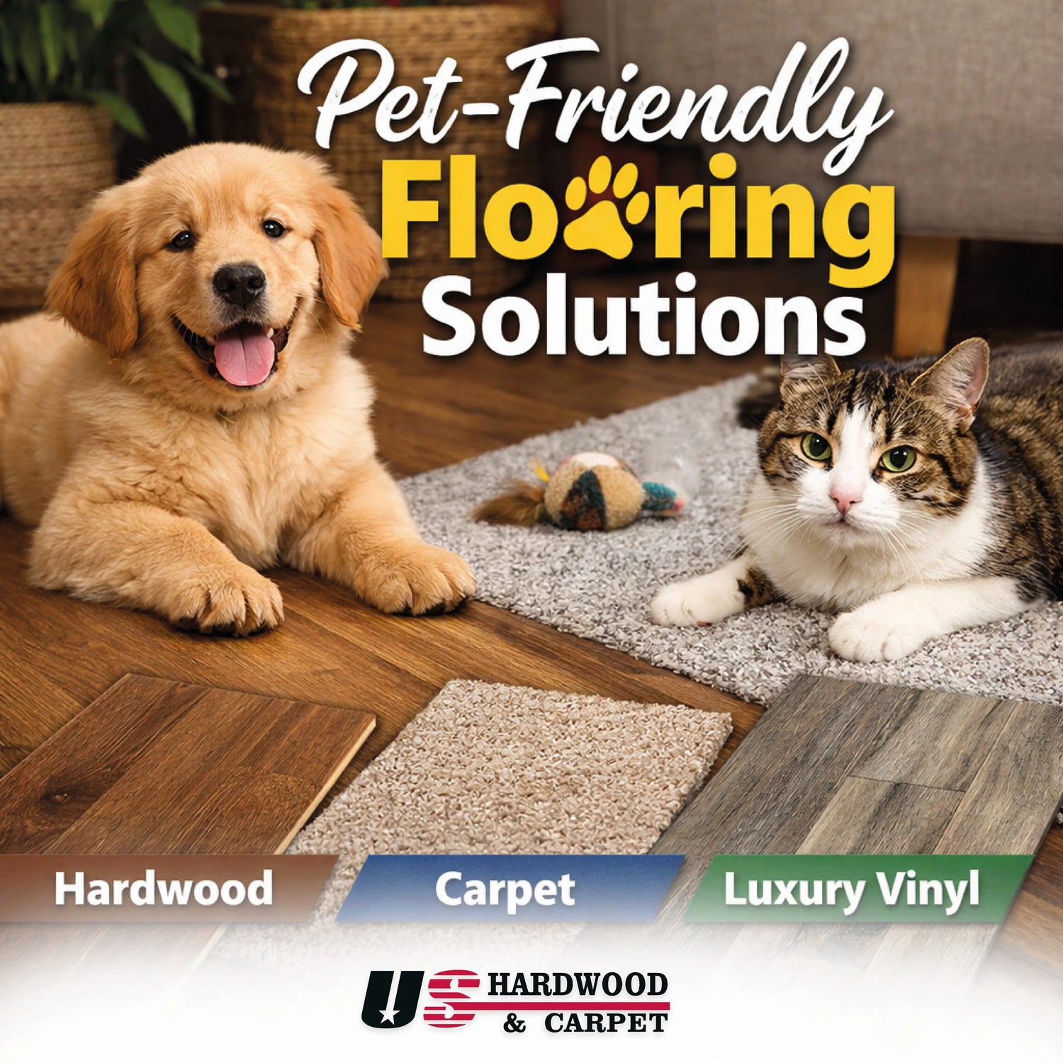 Pet‑Proof Your Home: Best Flooring Choices for Pet Owners in 2026 US Hardwood & Carpet Inc