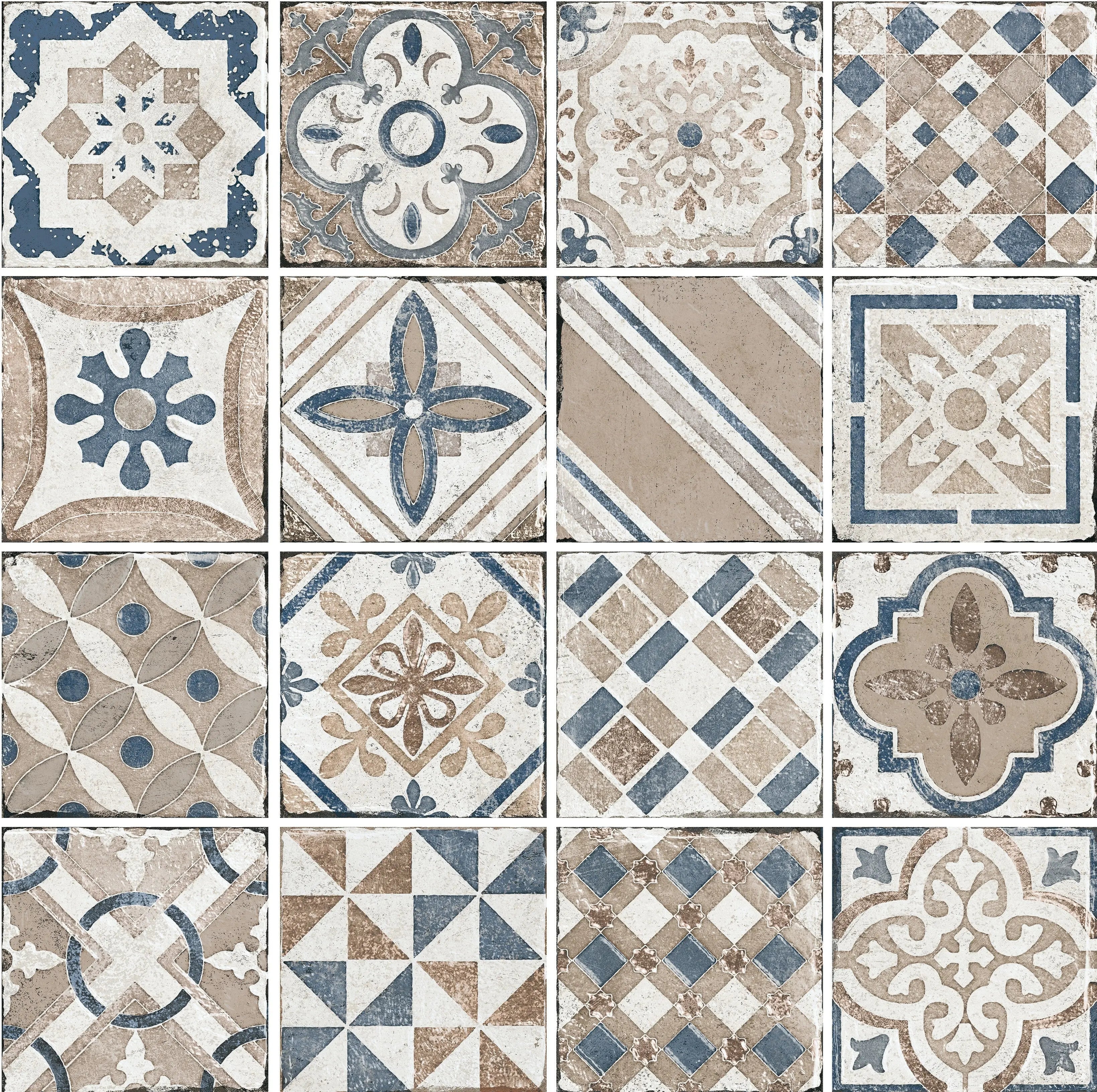Marrakesh Mix - MARRAKESH MIX BLUE - Tile Western Pacific Tile