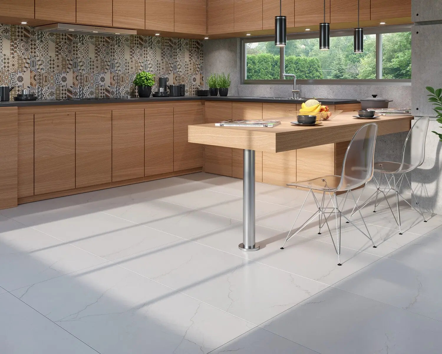 Dorne - Blanco - Tile Western Pacific Tile