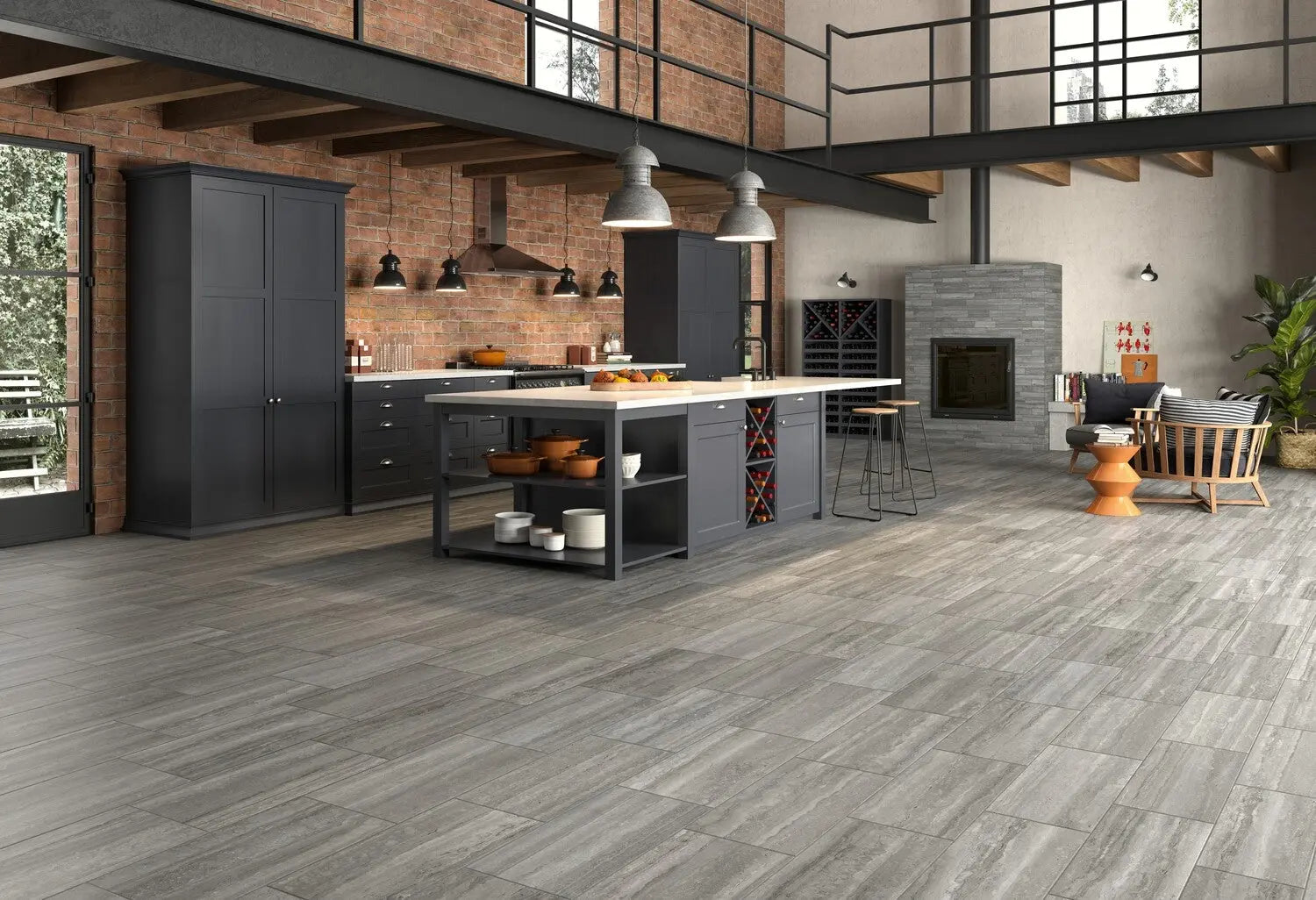 Flow - Grey - Tile Western Pacific Tile