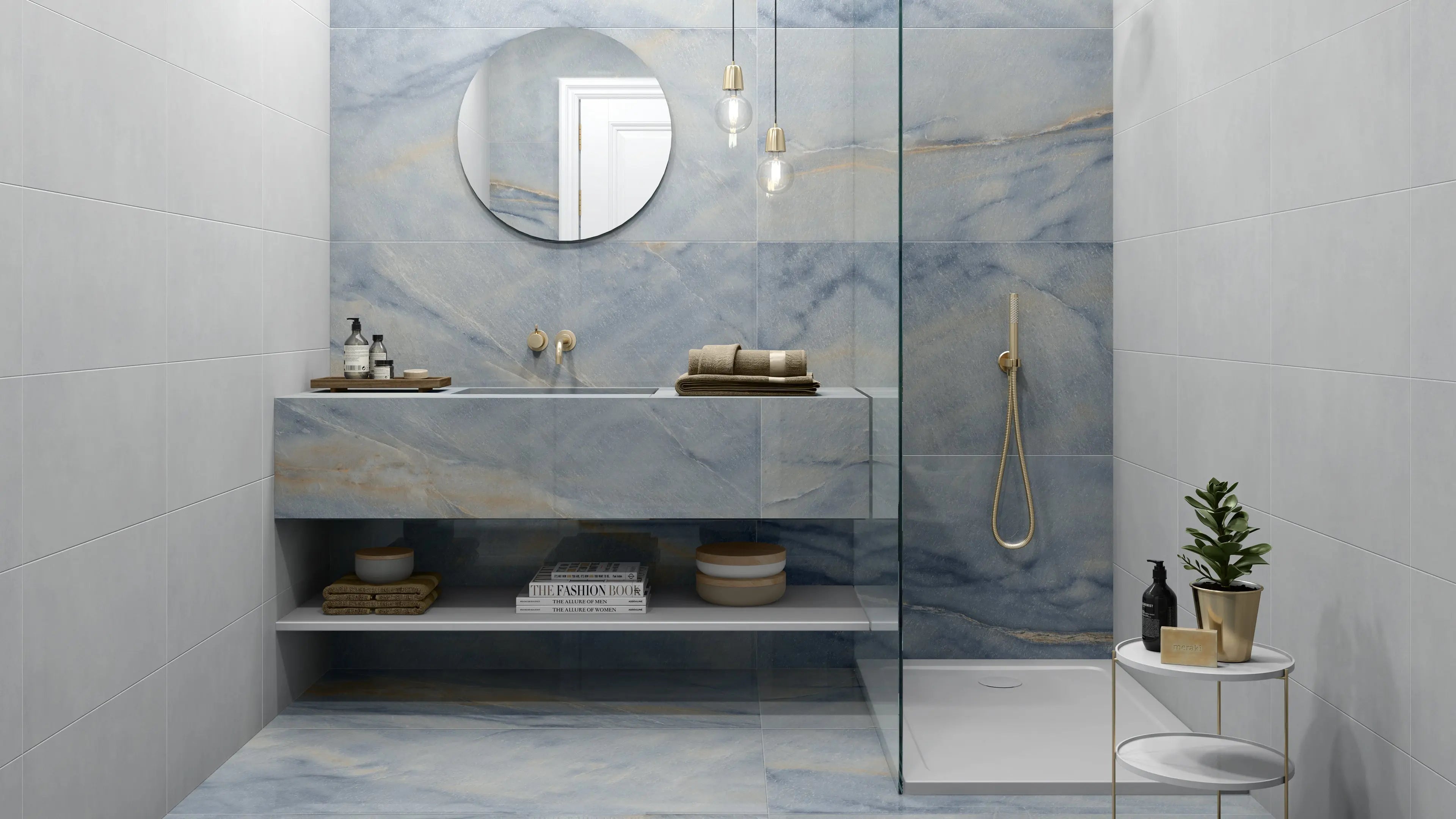 Atrium - ATRIUM BAHIA BLUE - Tile Western Pacific Tile