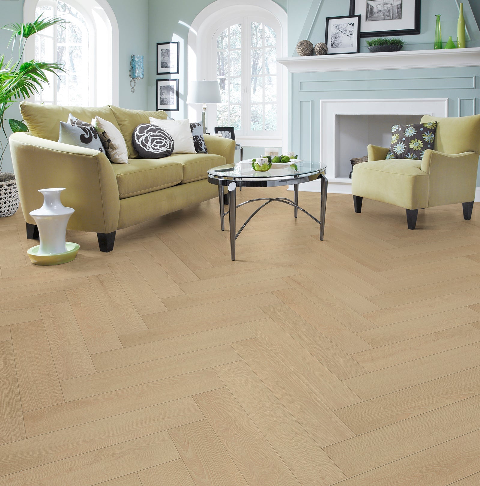 OAK VERSE - Lyra-Herringbone-WPL5 - Laminate Compass Materials