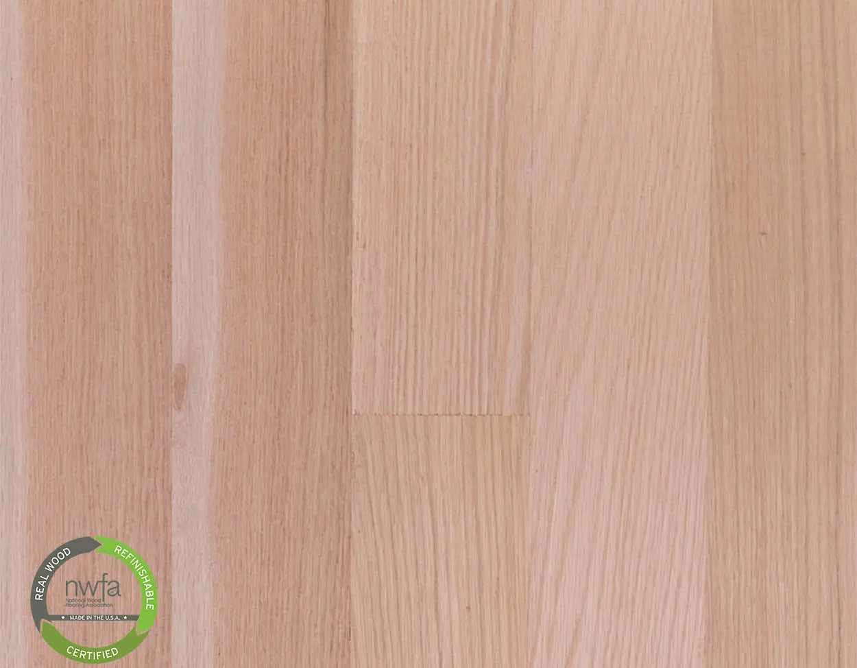 Red Oak - Select Grade - Unfinished Engineered Hardwood Mullican Flooring