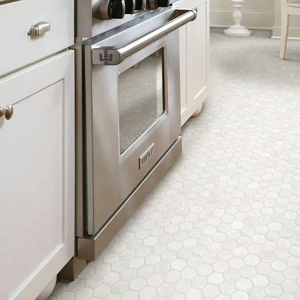 BOCA HEXAGON POLISHED MOSAIC - Tile Shaw Floors