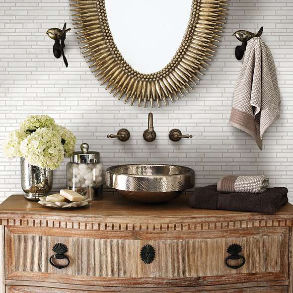 BOCA RANDOM LINEAR POLISHED MOSAIC - Tile Shaw Floors