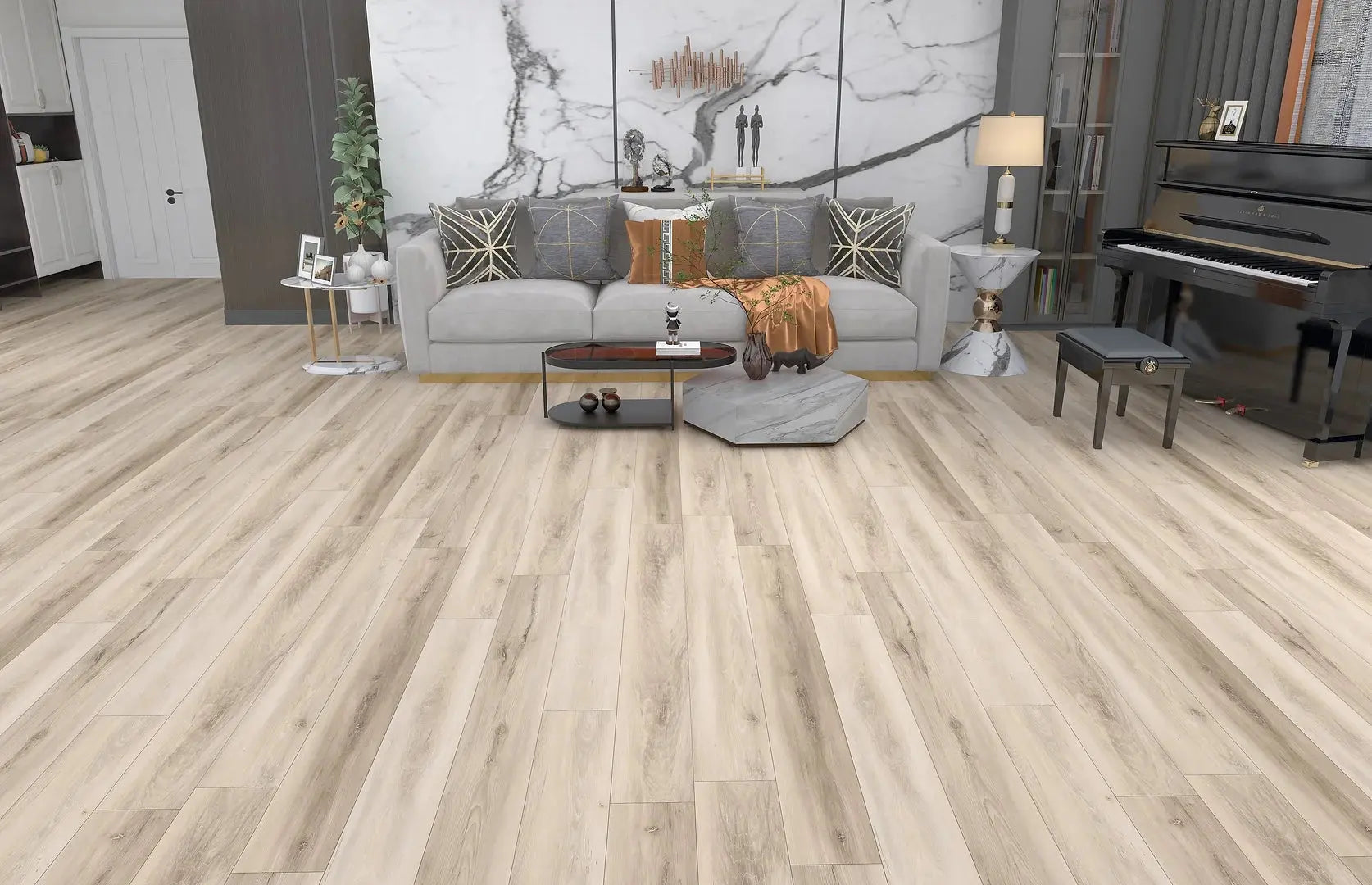 6.5mm SPC Plus - Bandon - LVP Lago Flooring