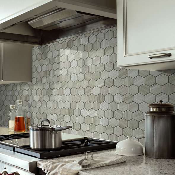CHATEAU HEXAGON MOSAIC - Tile Shaw Floors
