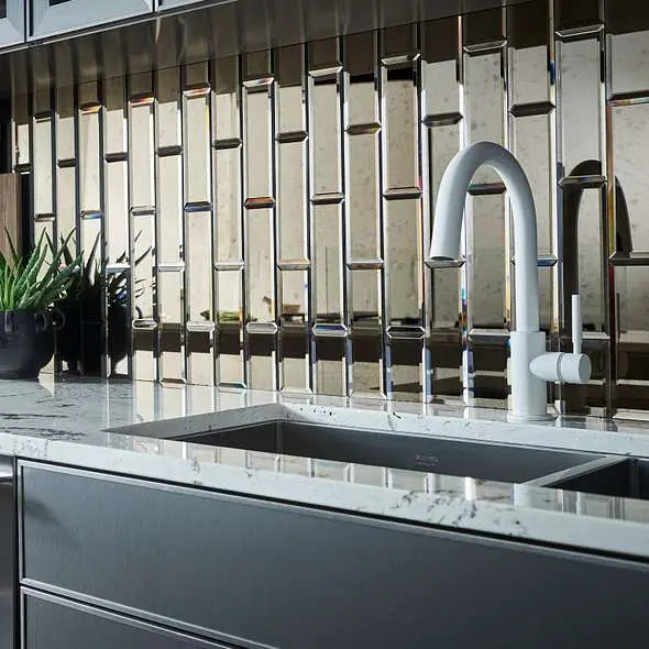 VULCAN 3X9 BEVELED MIRROR - Tile Shaw Floors