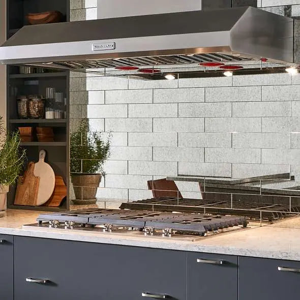 LUCERNE 3X12 ANTIQUE MIRROR TILE - Tile Shaw Floors