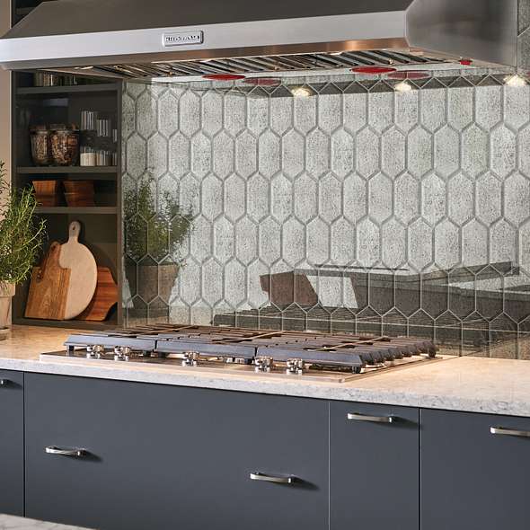 LUCERNE HEX BEVELED MOSAIC - Tile Shaw Floors