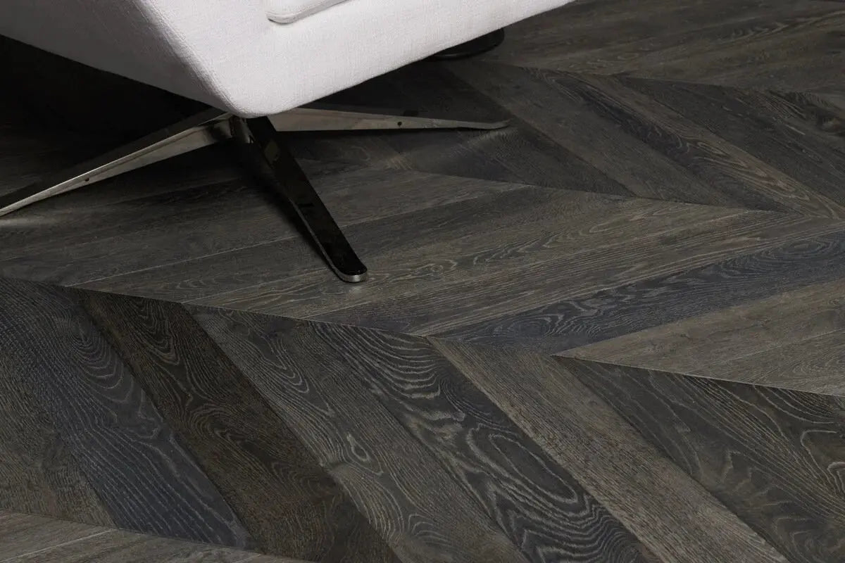 Cremona Exotic Chevron - Scafati European Oak - Engineered Hardwood Villagio Floors