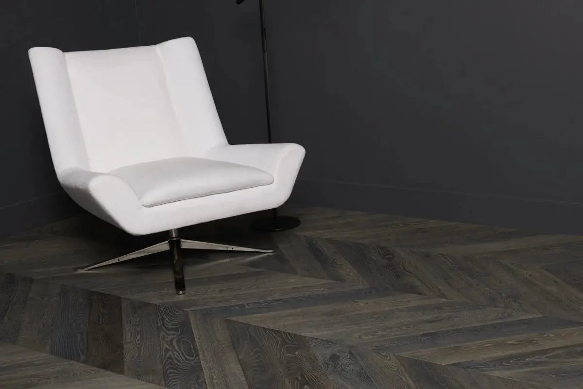 Cremona Exotic Chevron - Scafati European Oak - Engineered Hardwood Villagio Floors