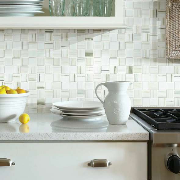 RANGE BASKETWEAVE MOSAIC MATTE - Tile