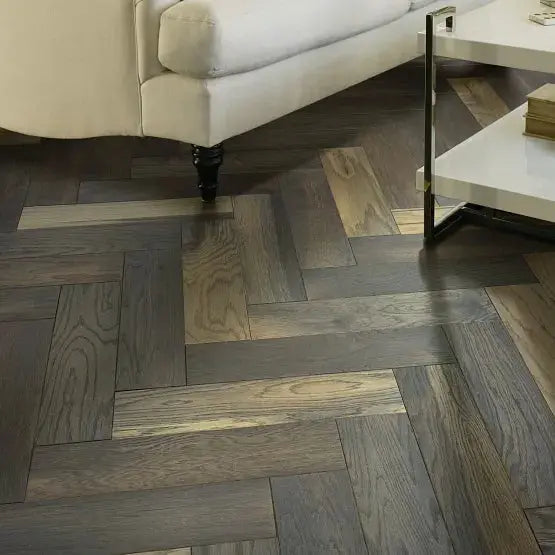 Old World Herringbone - Tudor - Engineered Hardwood Anderson Tuftex Hardwood