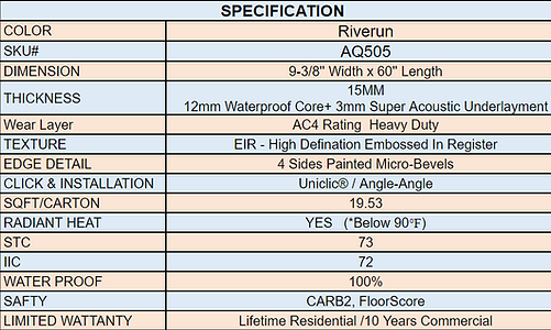 AquaPro Max - Riverrun - Laminate Lago Flooring