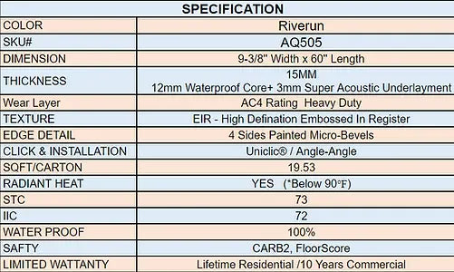 AquaPro Max - Riverrun - Laminate Lago Flooring