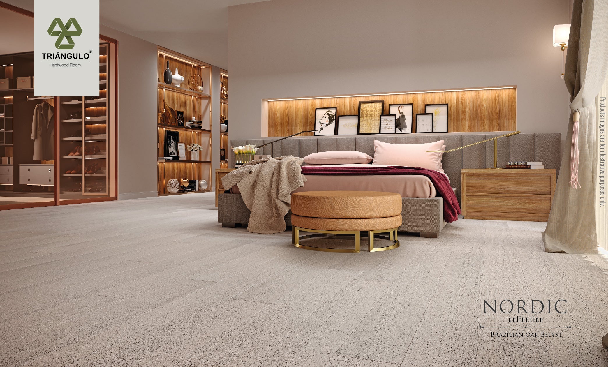 Brazilian Oak Belyst - Nordic - Engineered Hardwood