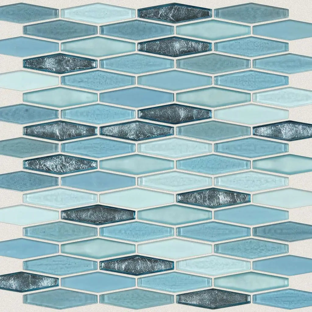 MOLTEN STRETCH HEXAGON GLASS - Tile Shaw Floors