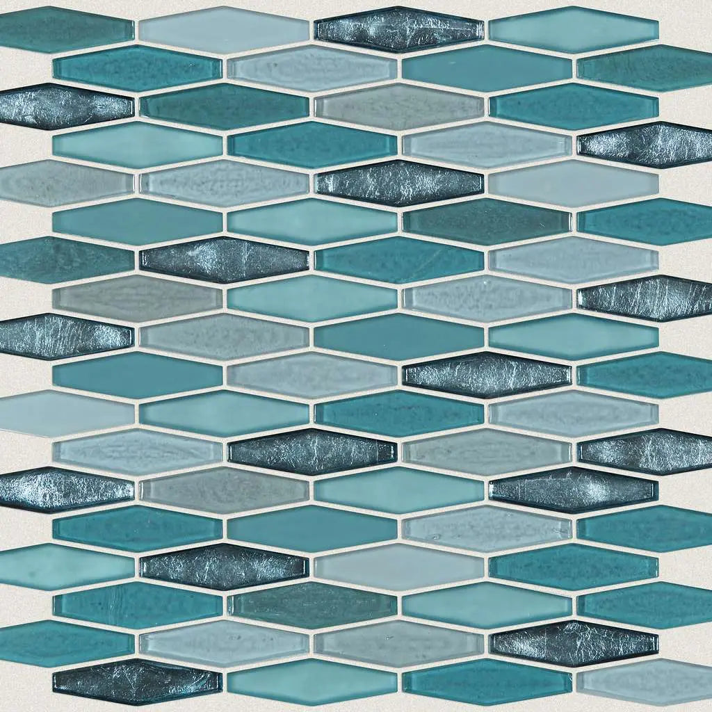 MOLTEN STRETCH HEXAGON GLASS - Tile Shaw Floors