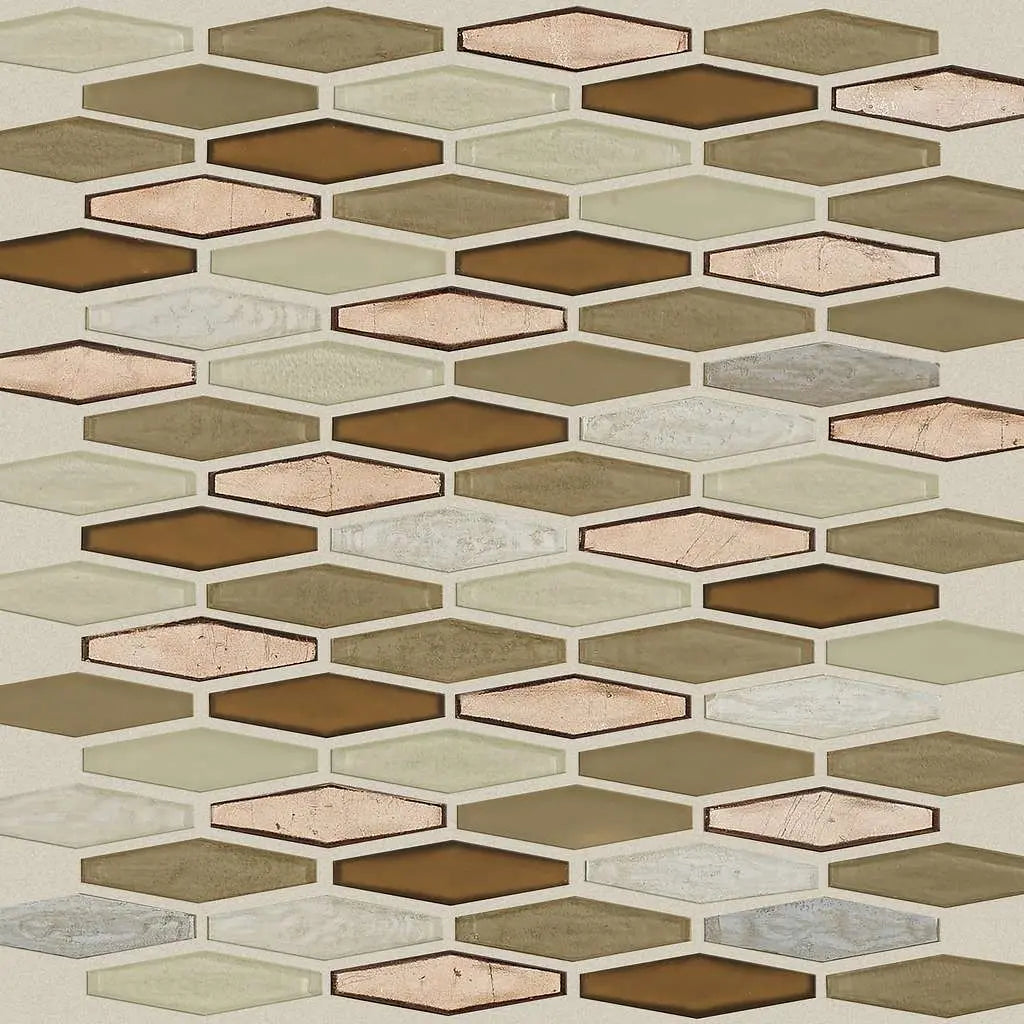 MOLTEN STRETCH HEXAGON GLASS - Tile Shaw Floors
