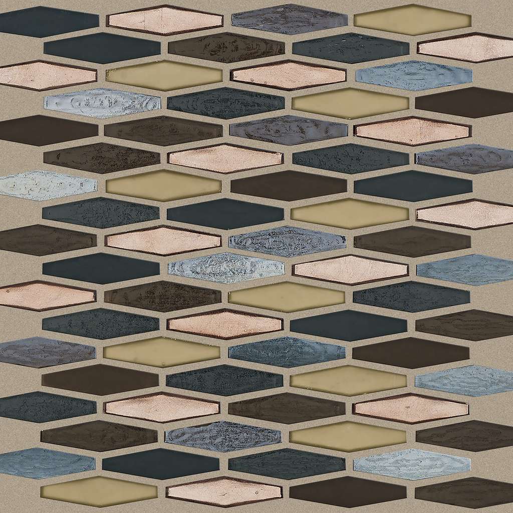 MOLTEN STRETCH HEXAGON GLASS - Tile Shaw Floors