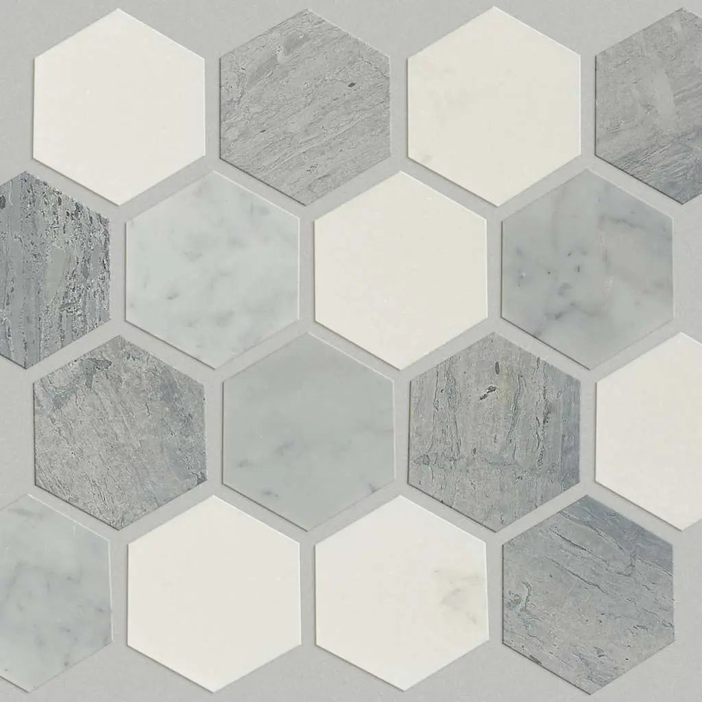 CHATEAU HEXAGON MOSAIC - Tile Shaw Floors