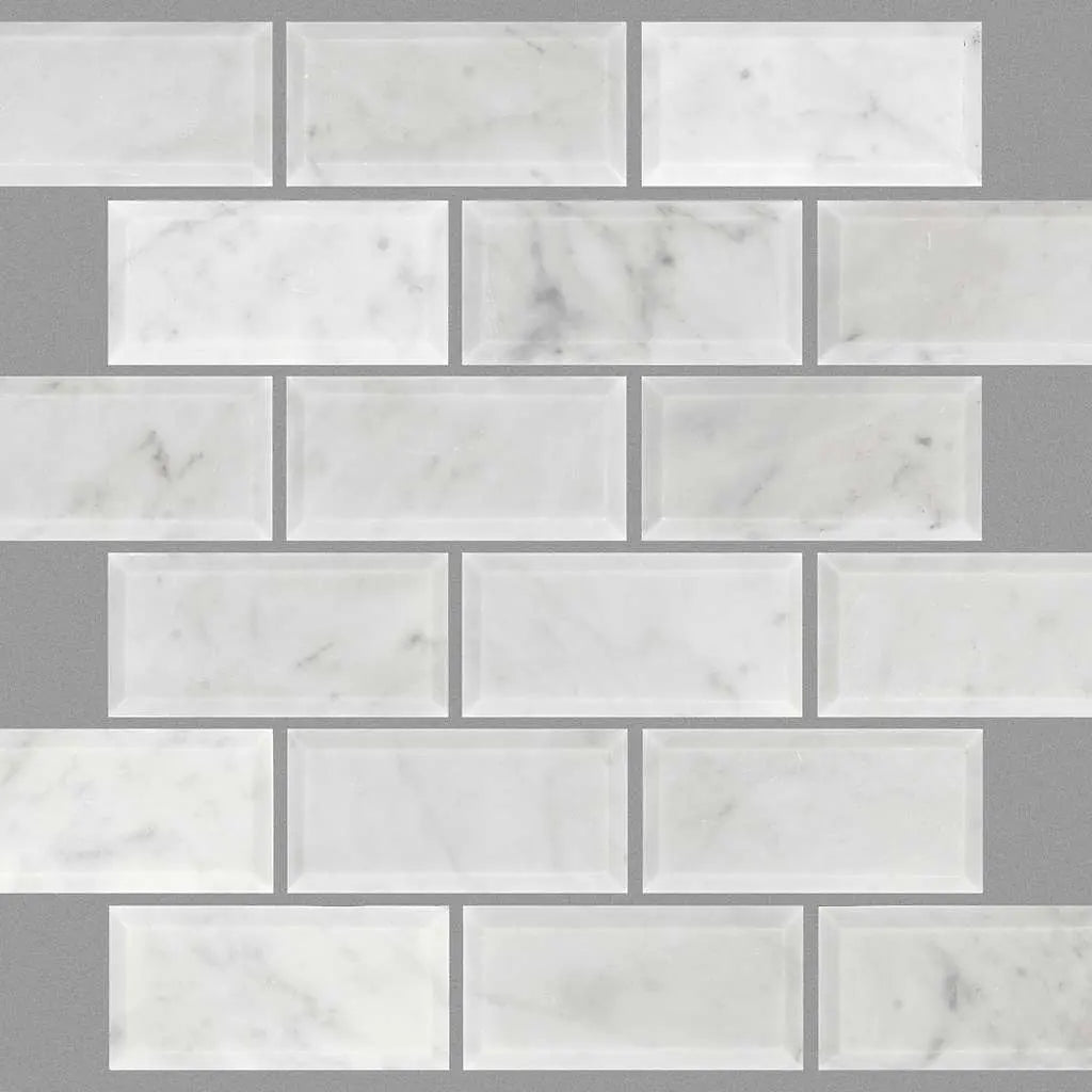 CHATEAU 2X4 BEVELED EDGE MOSAIC - Tile Shaw Floors