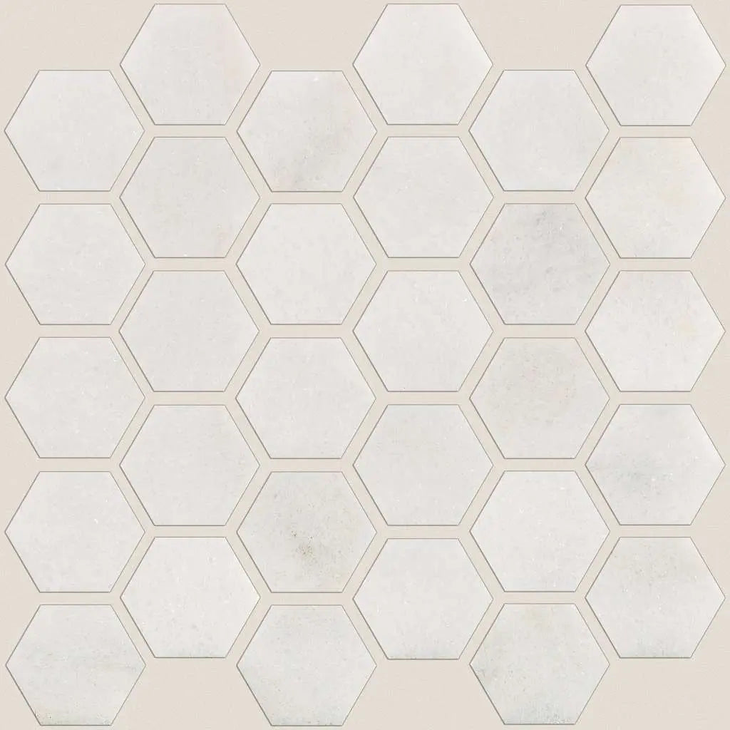 BOCA HEXAGON POLISHED MOSAIC - Tile Shaw Floors