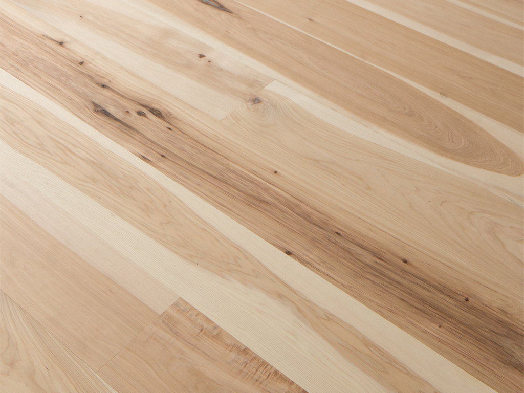 Hickory - Rustic Grade - Unfinished Hardwood