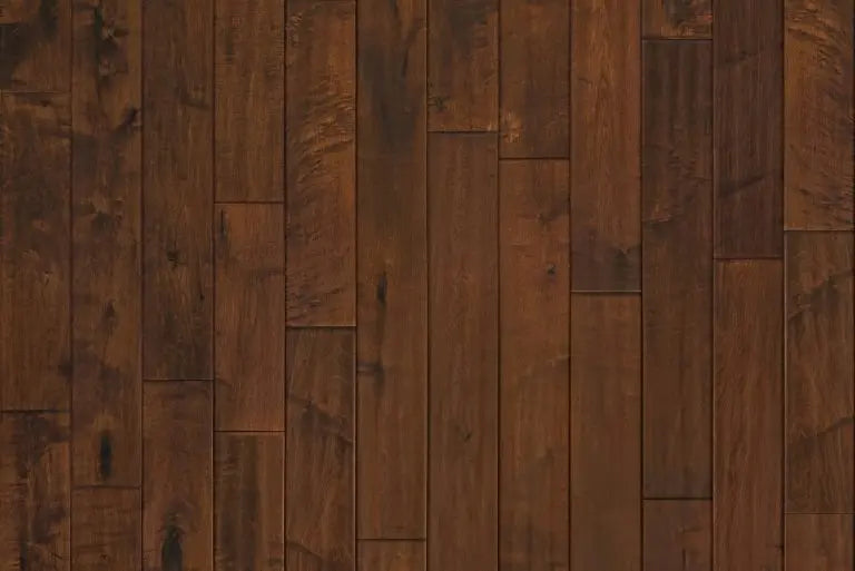 Garrison II Distressed - Maple Espresso - Engineered Hardwood Garrison