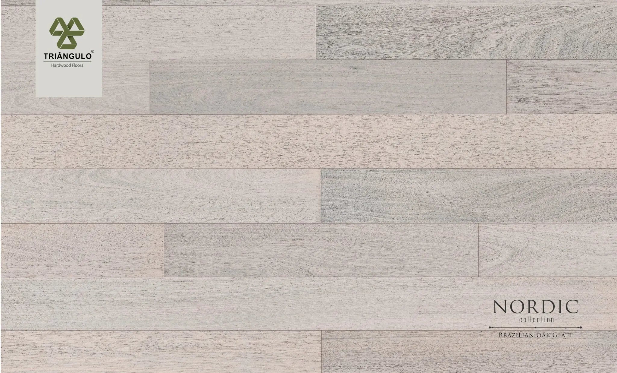 Brazilian Oak Glatt - Nordic - Engineered Hardwood Triangulo