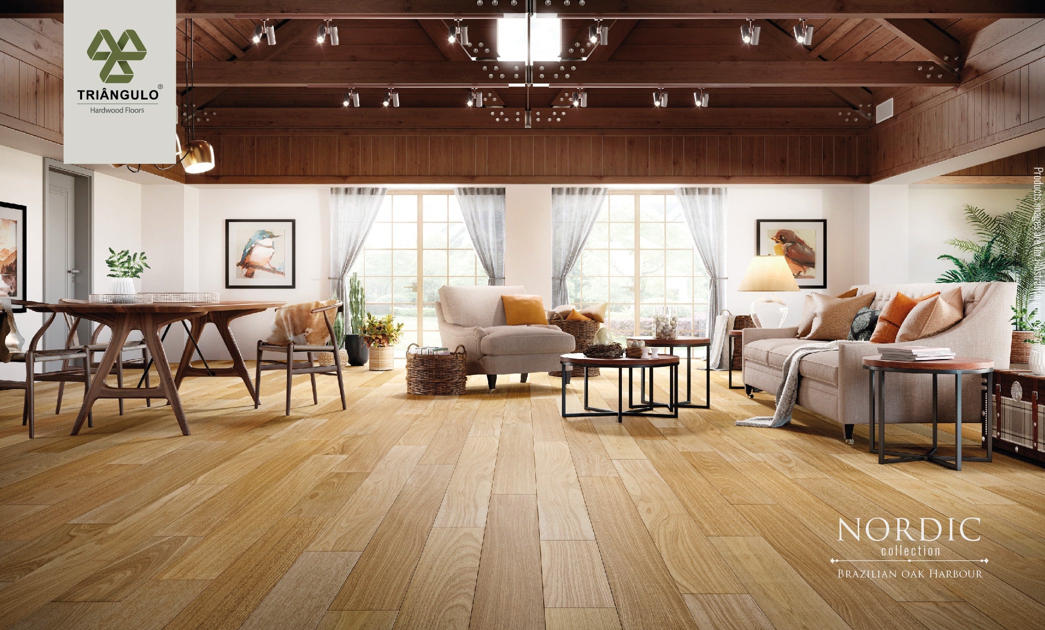 Brazilian Oak Harbour - Nordic - Engineered Hardwood Triangulo