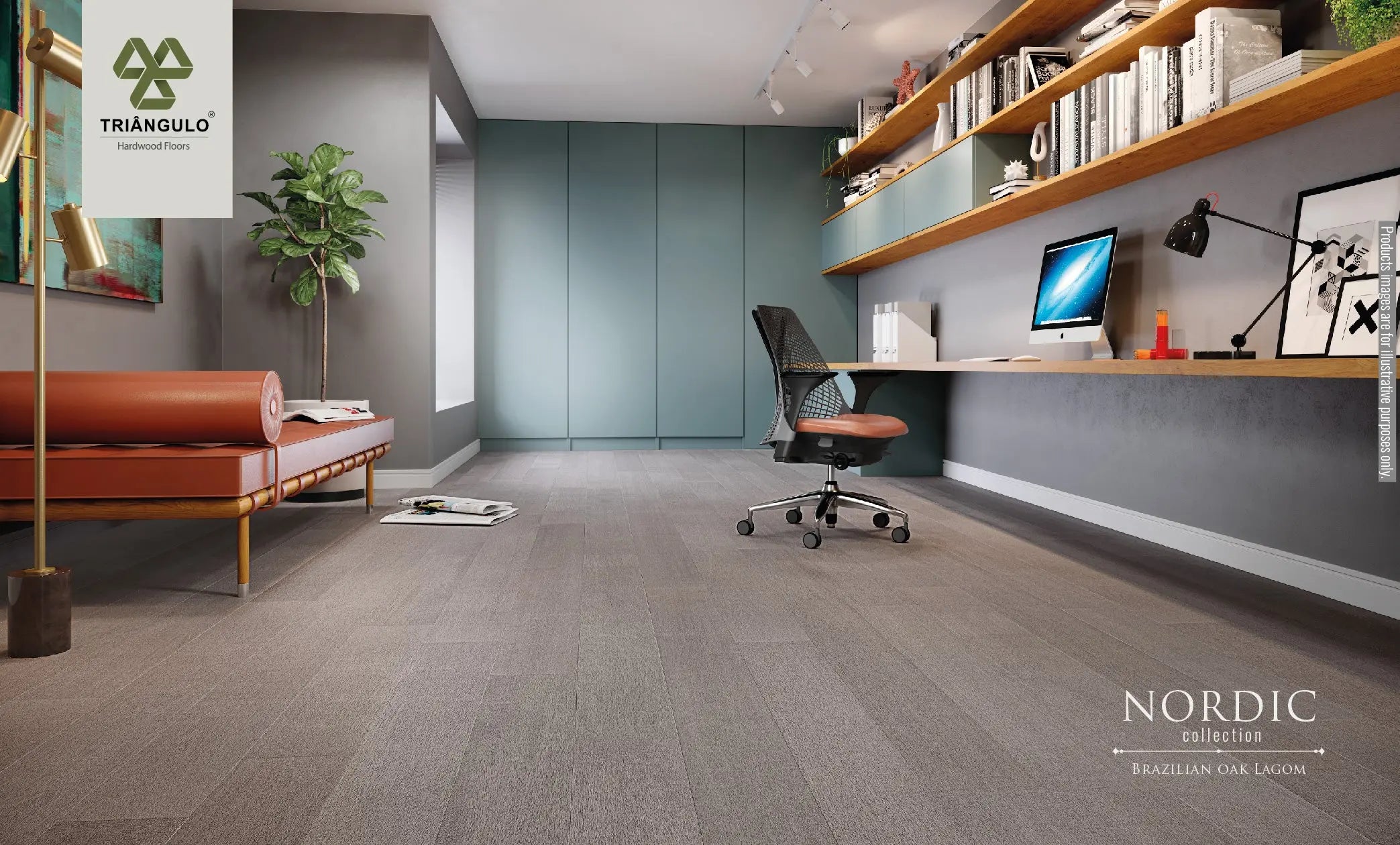 Brazilian Oak Lagom - Nordic - Engineered Hardwood Triangulo