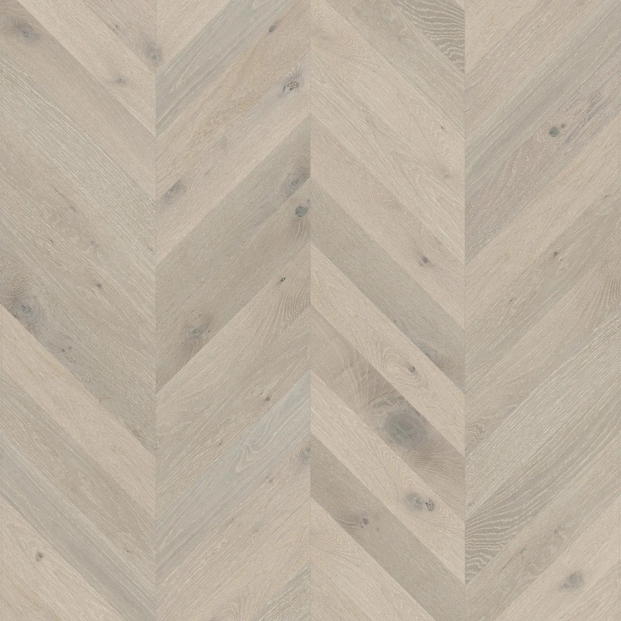 Chevron - White Oak Bubble Bath - Engineered Hardwood Mirage
