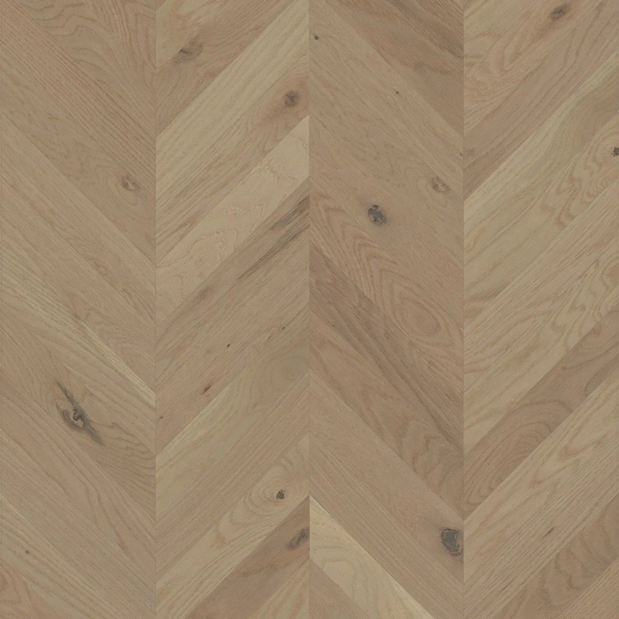 Chevron - White Oak Stardust - Engineered Hardwood Mirage