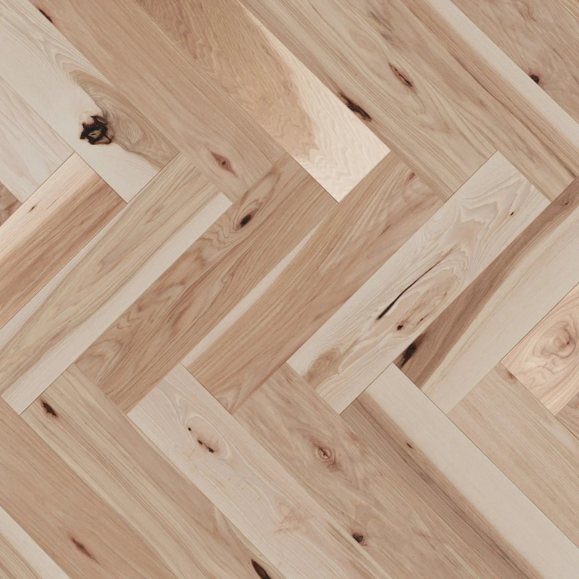 Herringbone - Hickory Natural - Engineered Hardwood Mirage