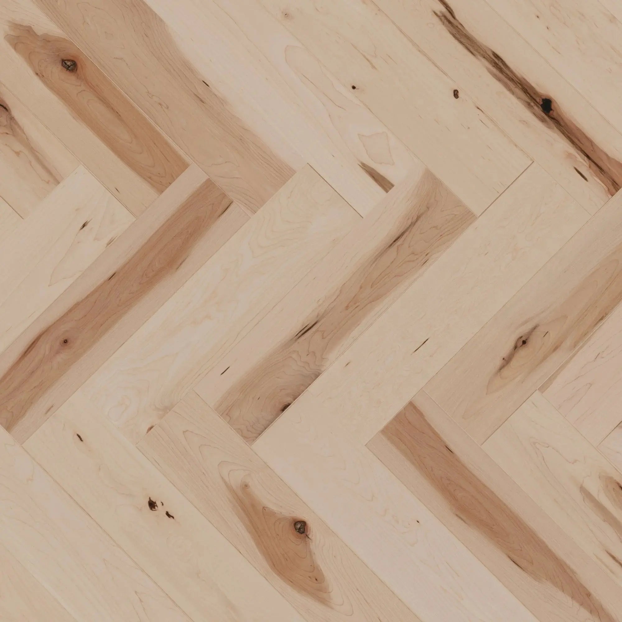 Herringbone - Maple Natural - Engineered Hardwood Mirage