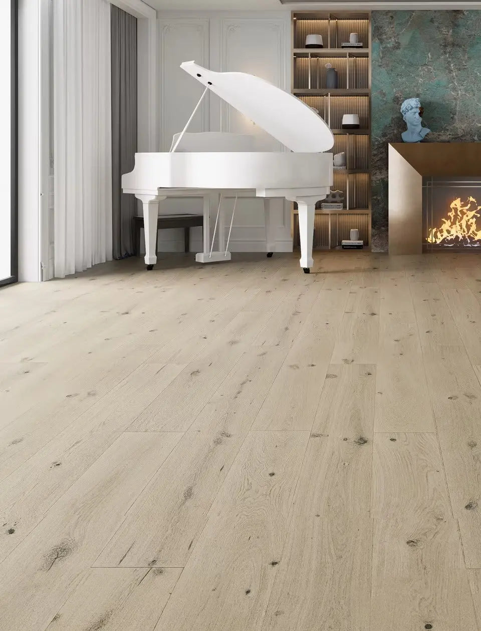 Sakura Floors Katsura Royal Collection-Misty Coastal Sand-Engineered Hardwood