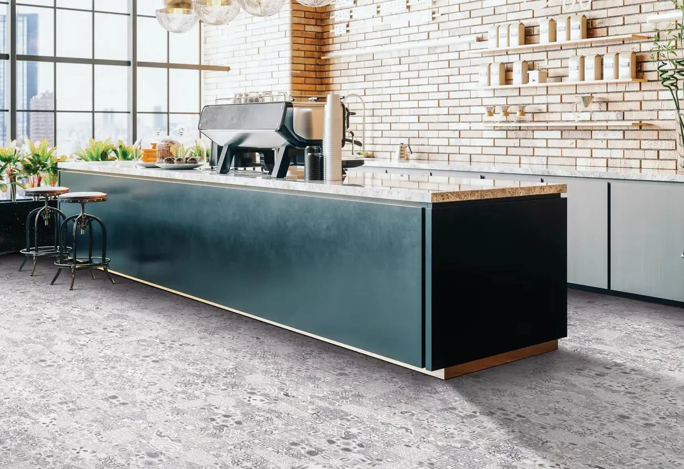 Contour Abstract - LVT Tarkett Commercial