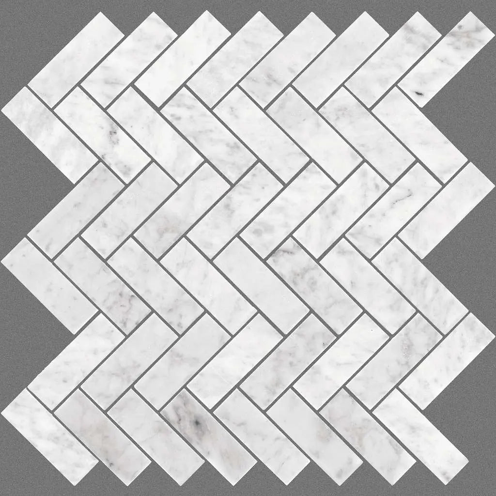 PEARL HERRINGBONE MOSAIC - Tile Shaw Floors