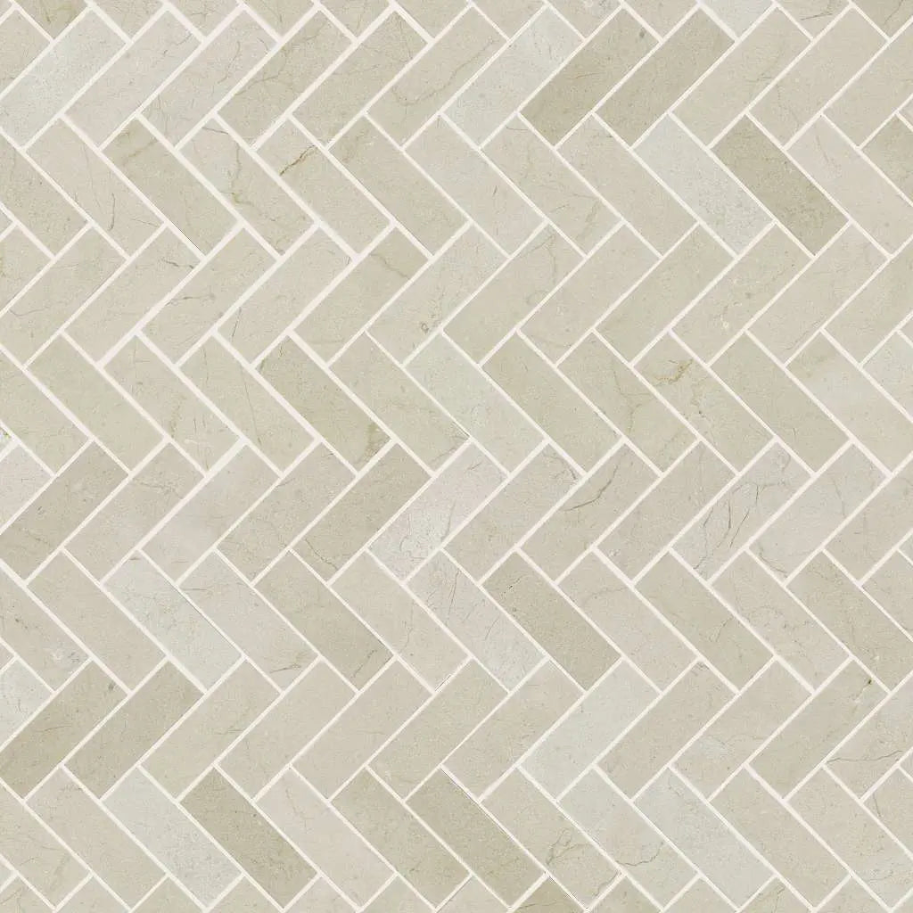 PEARL HERRINGBONE MOSAIC - Tile Shaw Floors