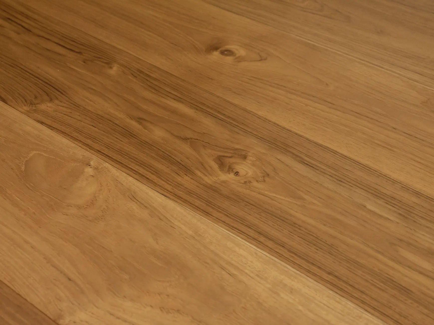 True Teak - Natural Light Rustic - Engineered Hardwood Monarch Plank Hardwood Flooring