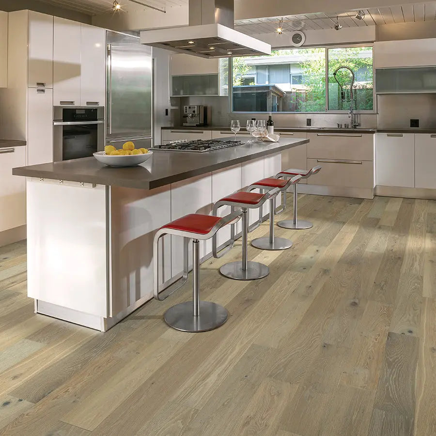 Big D Hallmark Floors Ventura Hardwood Collection-White Cap Oak-Engineered Hardwood