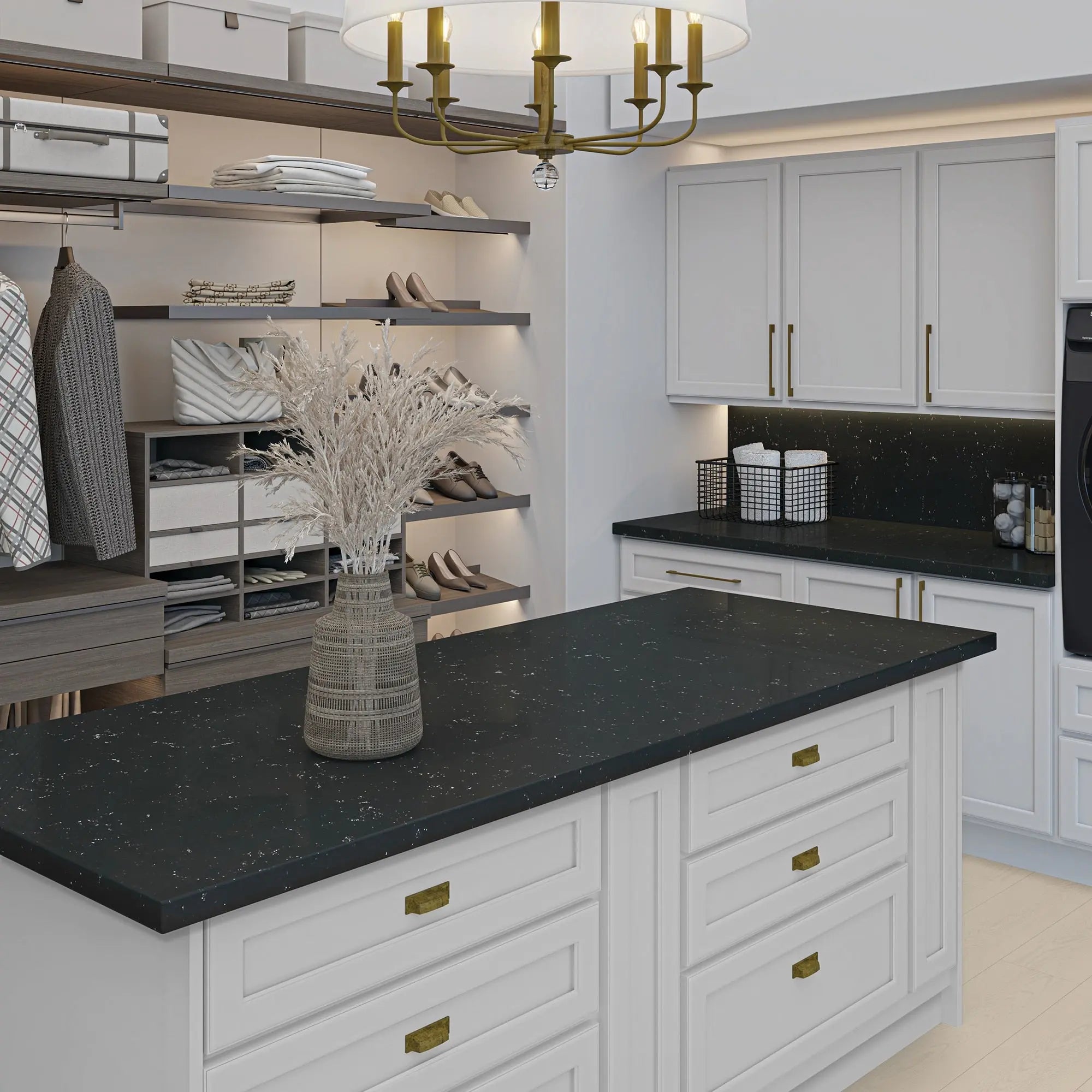 ONE Quartz - Stone Look - Nightfall - Countertops daltile