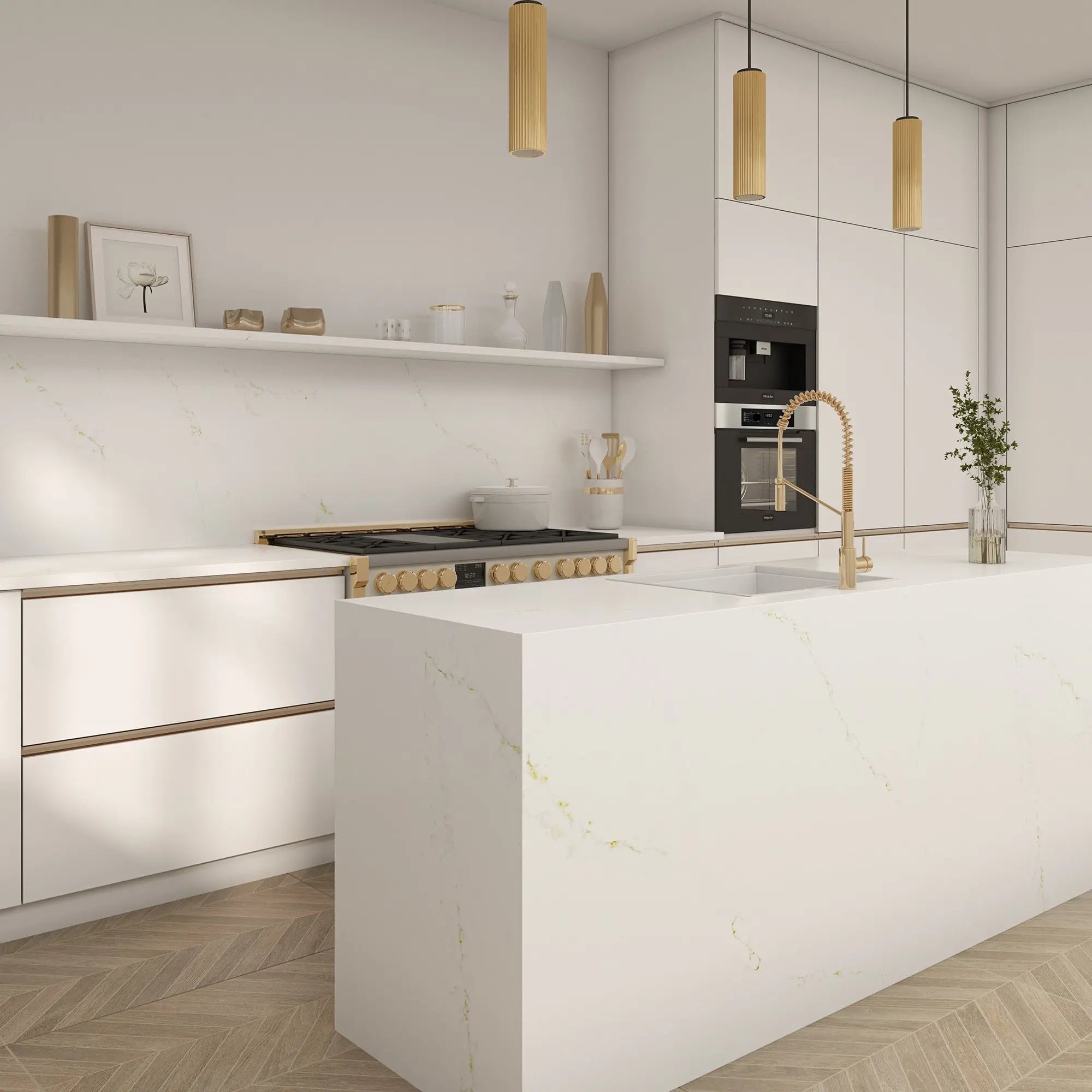 One Quartz Surfaces - Marble Look - Countertops Daltile