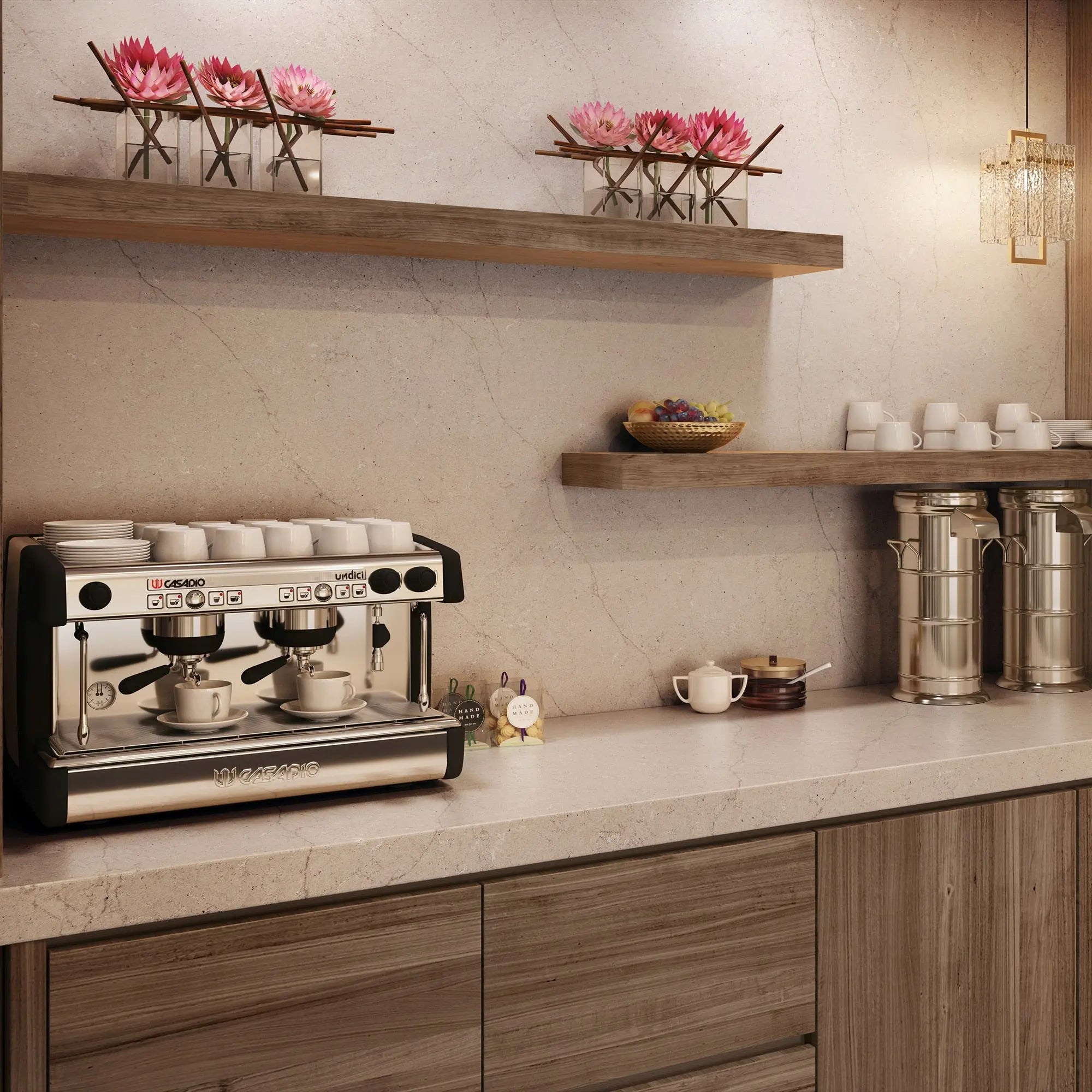 ONE Quartz - Stone Look - Capitol Beige - Countertops daltile