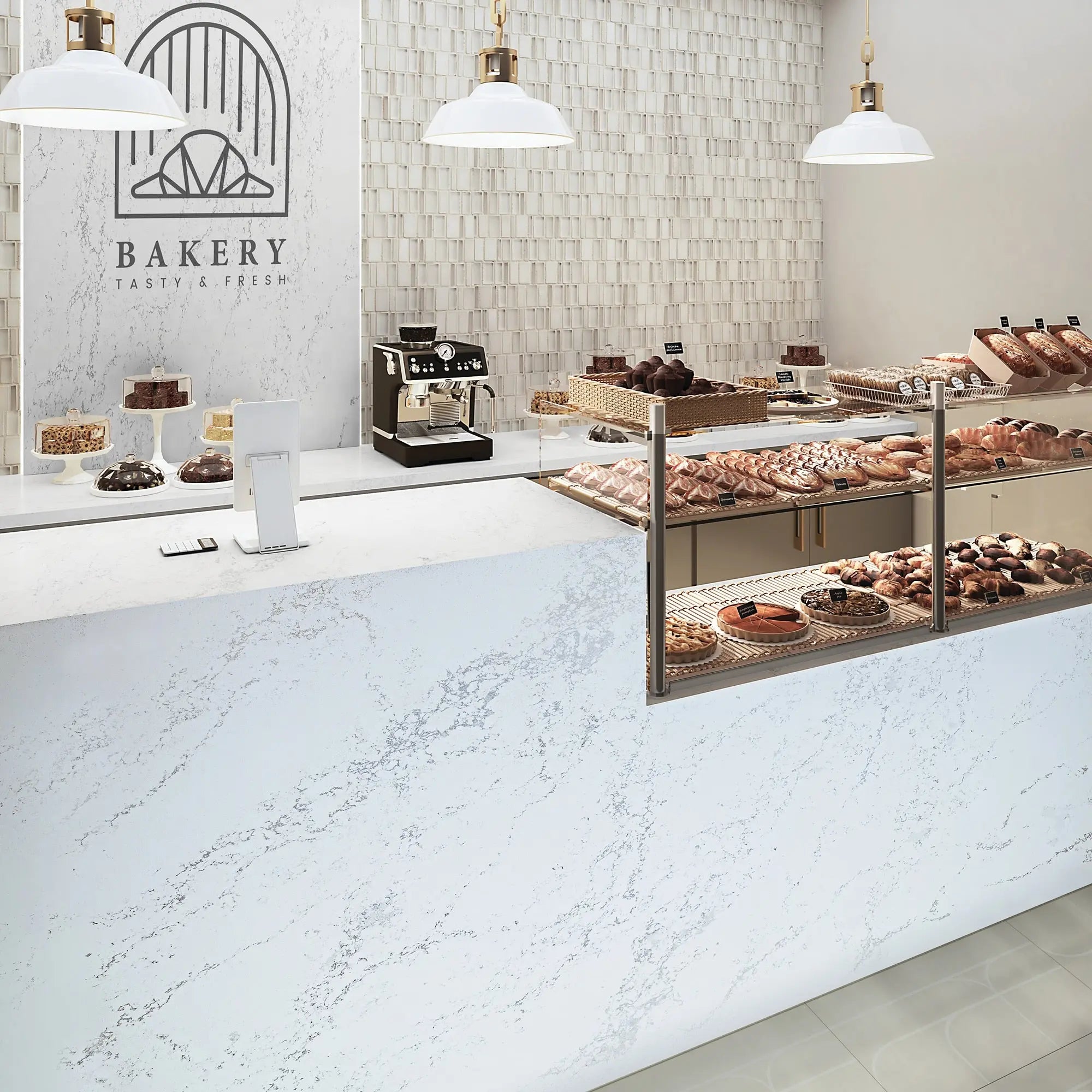 One Quartz Surfaces - Marble Look - Countertops Daltile