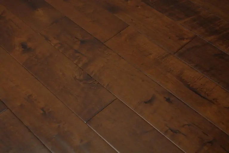 Garrison II Distressed - Maple Espresso - Engineered Hardwood Garrison