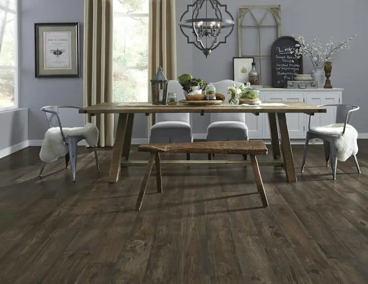 Smokehouse Hickory - Flint - Engineered Hardwood Mannington