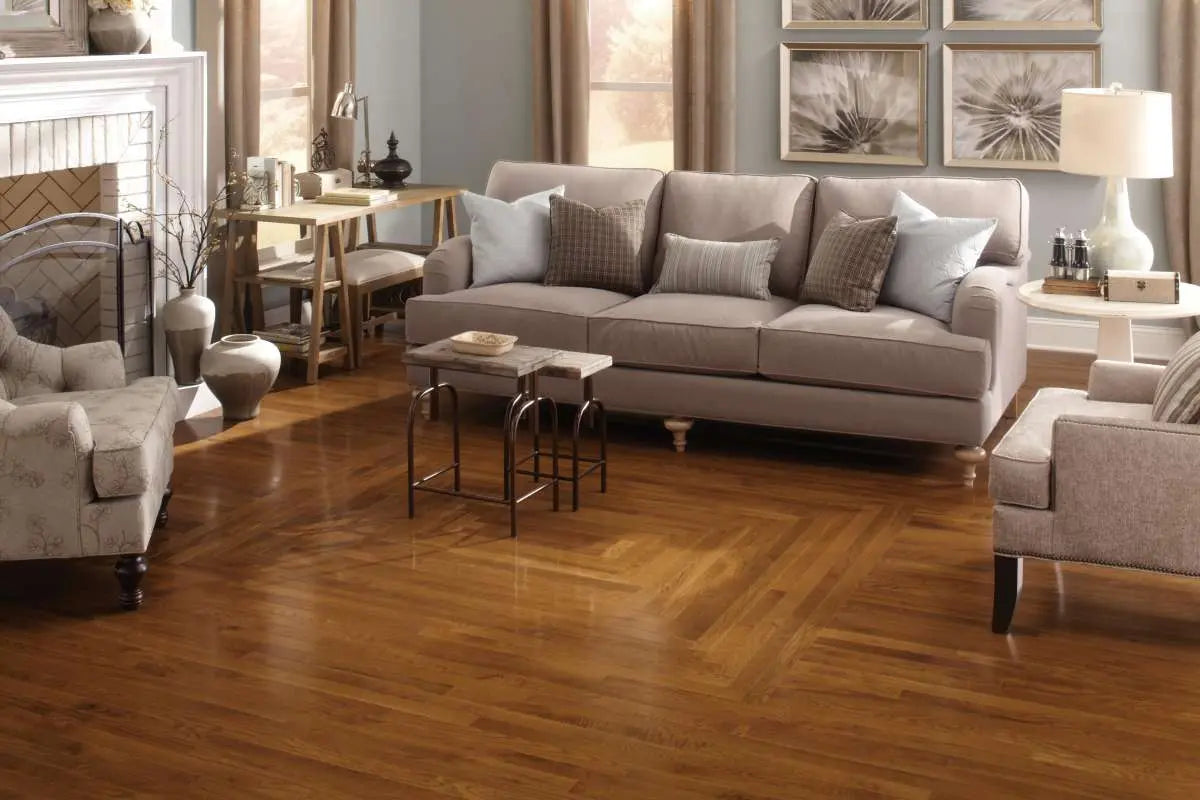 Color Strip - Gunstock - Engineered Hardwood Somerset Hardwood Flooring